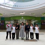 本校邀請澳門中華學生聯合總會會員大會主席阮舒淇，到校舉辦「青春自定義」專題講座