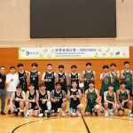 本校學生會組織本校與澳門聖若瑟教區中學第三校籃球隊進行交流賽