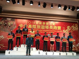 恭賀鍾子石老師、校友阮澤朗及林嘉樂奪得2018步步高陞旅遊塔長跑賽男子B公開組第2名、第7名及第9名 - 複製