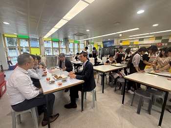 聖若瑟教區中學第五校來訪交流